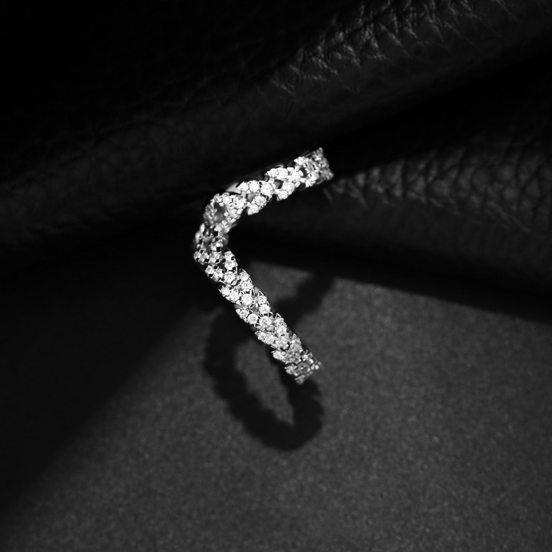 Star the same wheat love silver temperament simple without ear piercing ear clip ear bone clip all sweet personality full drill