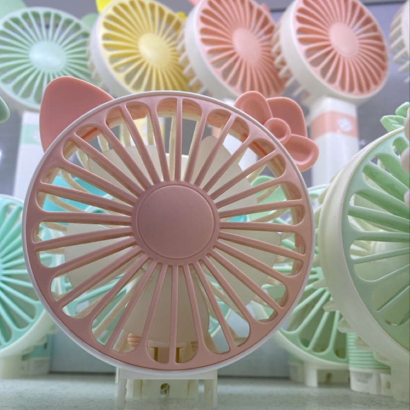 小猫充电风扇可手持可折叠