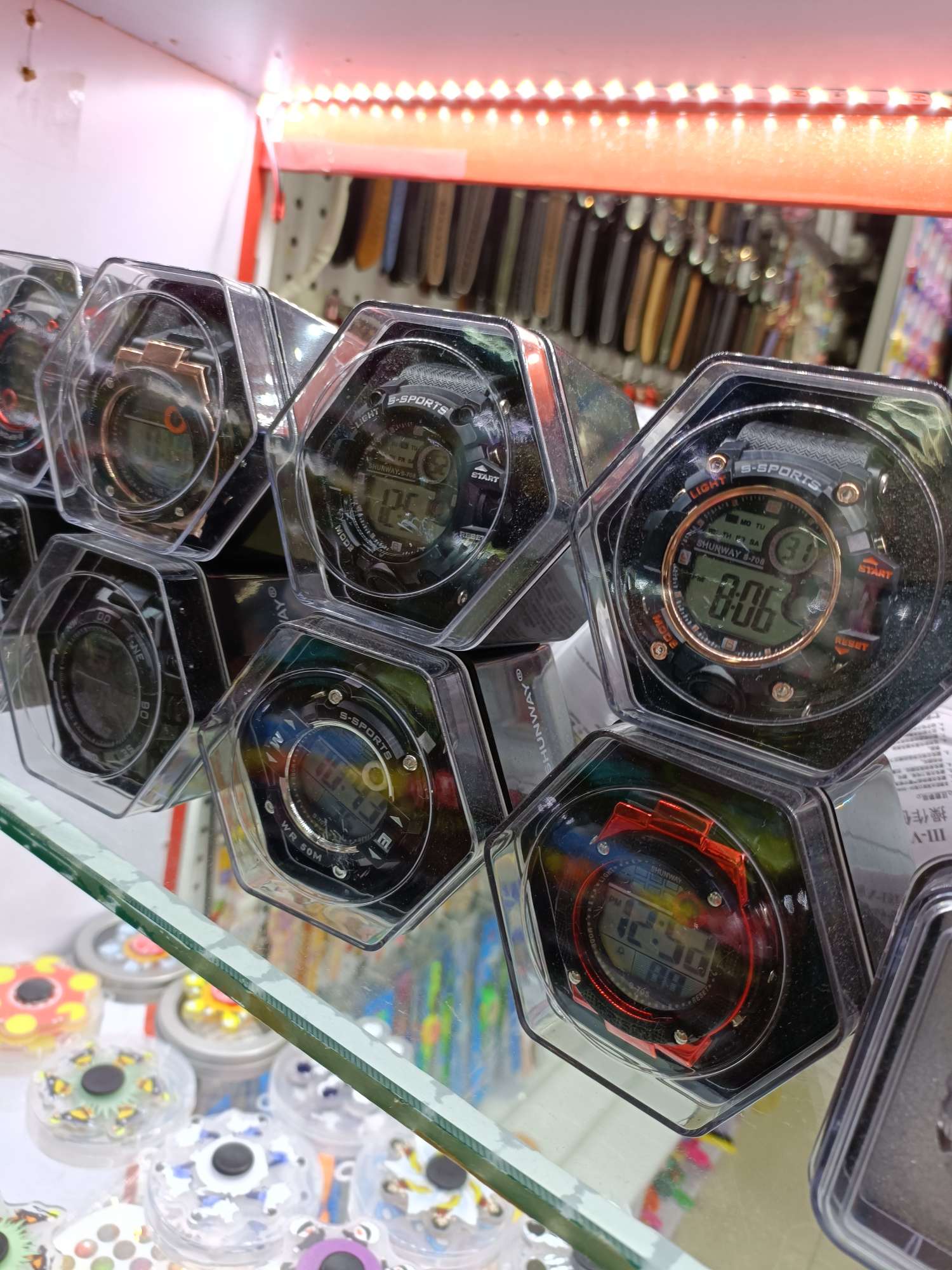 防水休闲表白底实物图