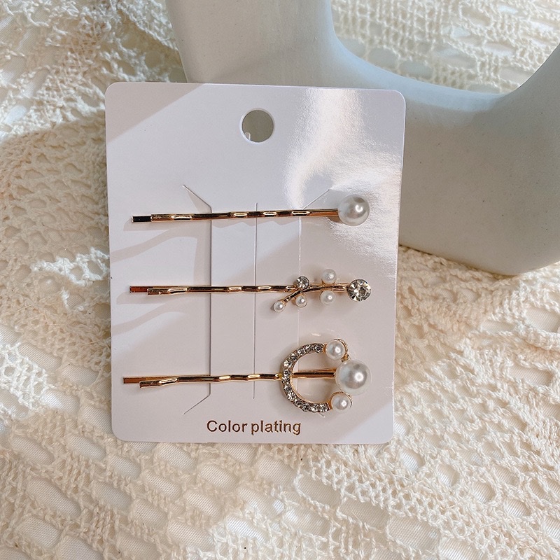 ثلاث مجموعات من مجموعات مشابك الشعر على شبكة "INS" Item Picture