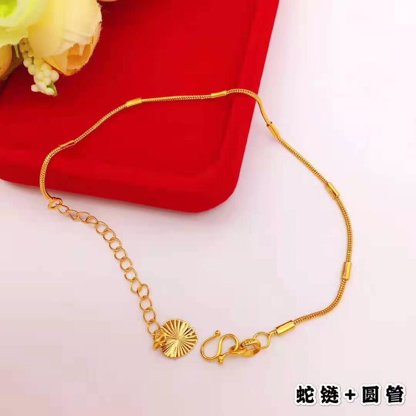 Snake chain and pipe bracelet