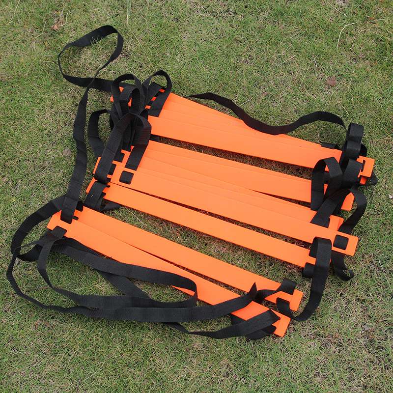 6 M 12 Knot Agile Ladder Outdoor Speed Training Ladder Rope Ladder Step Jump Grid Soft Ladder Energy Ladder, Size Can Be Ordered details Picture