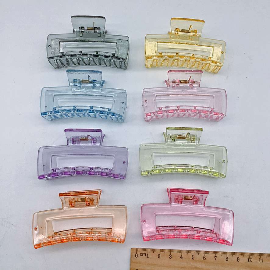 Transparent, colorful, hollowed-out square grippers are popular among Internet celebrities details Picture