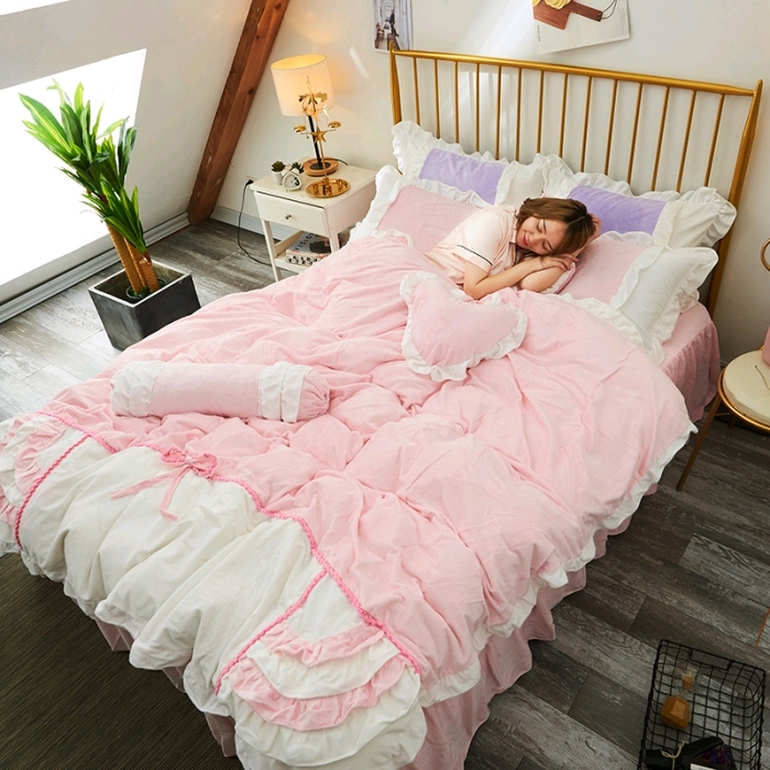 Lady Princess lockedge gradient dress 4-piece set 2