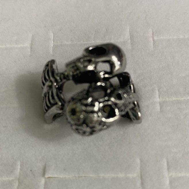 电古银小鬼头系列仿古流行时尚风格男女可带戒指6⃣️号