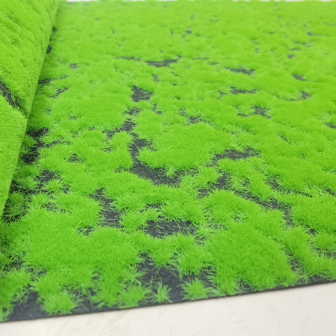 Velvet grass sand table display model, decorative toy display, photo background, Internet celebrity photo D, moss