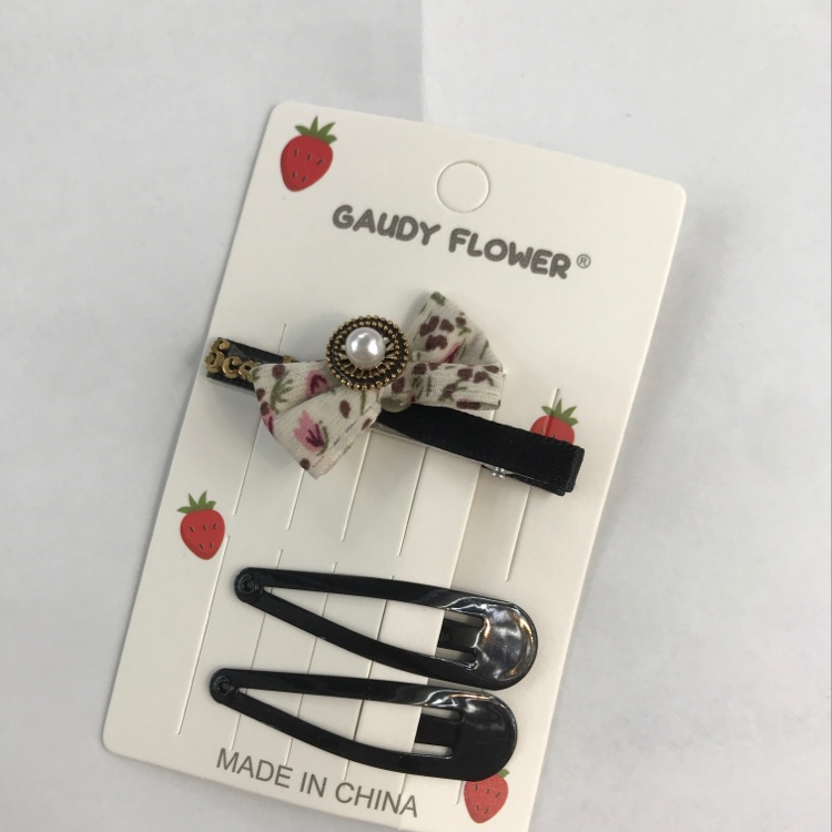 49 Adult White Floral Set With Pearl Accessories Bb Clip 3-Piece Set ⭐️