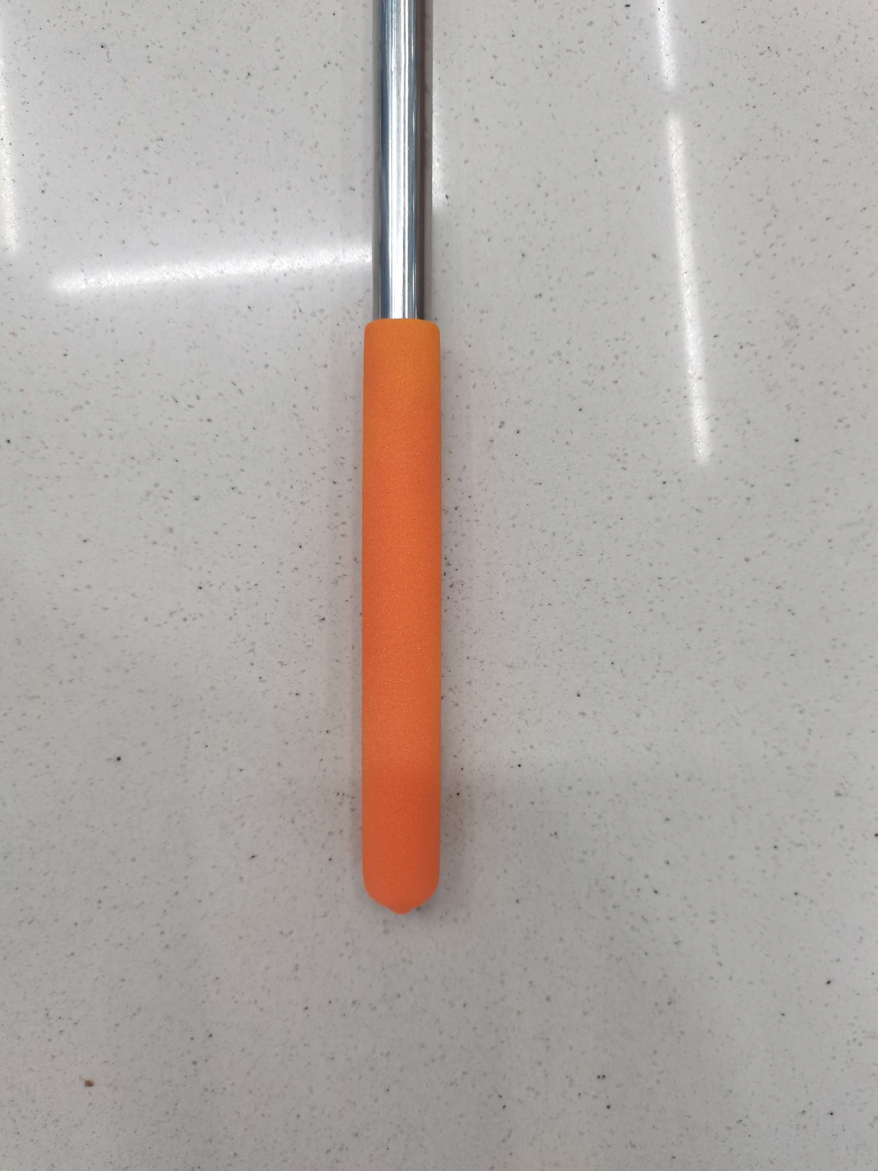 橘色1.2米带扣手摇杆，旗杆详情2