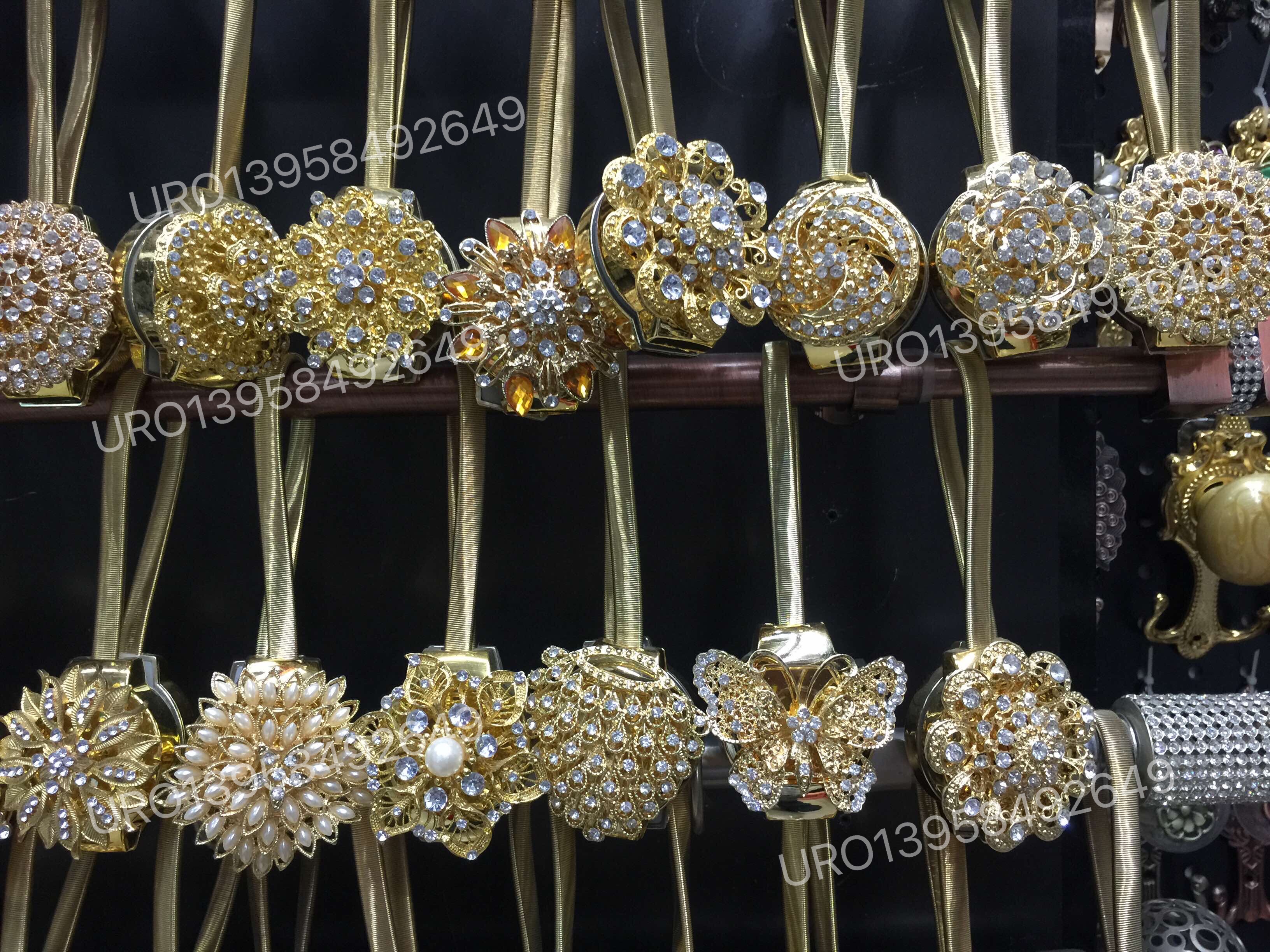 ربط أغطية الستائر بأغطية معدنية مزخرفة بمغنطيسية detail image 18