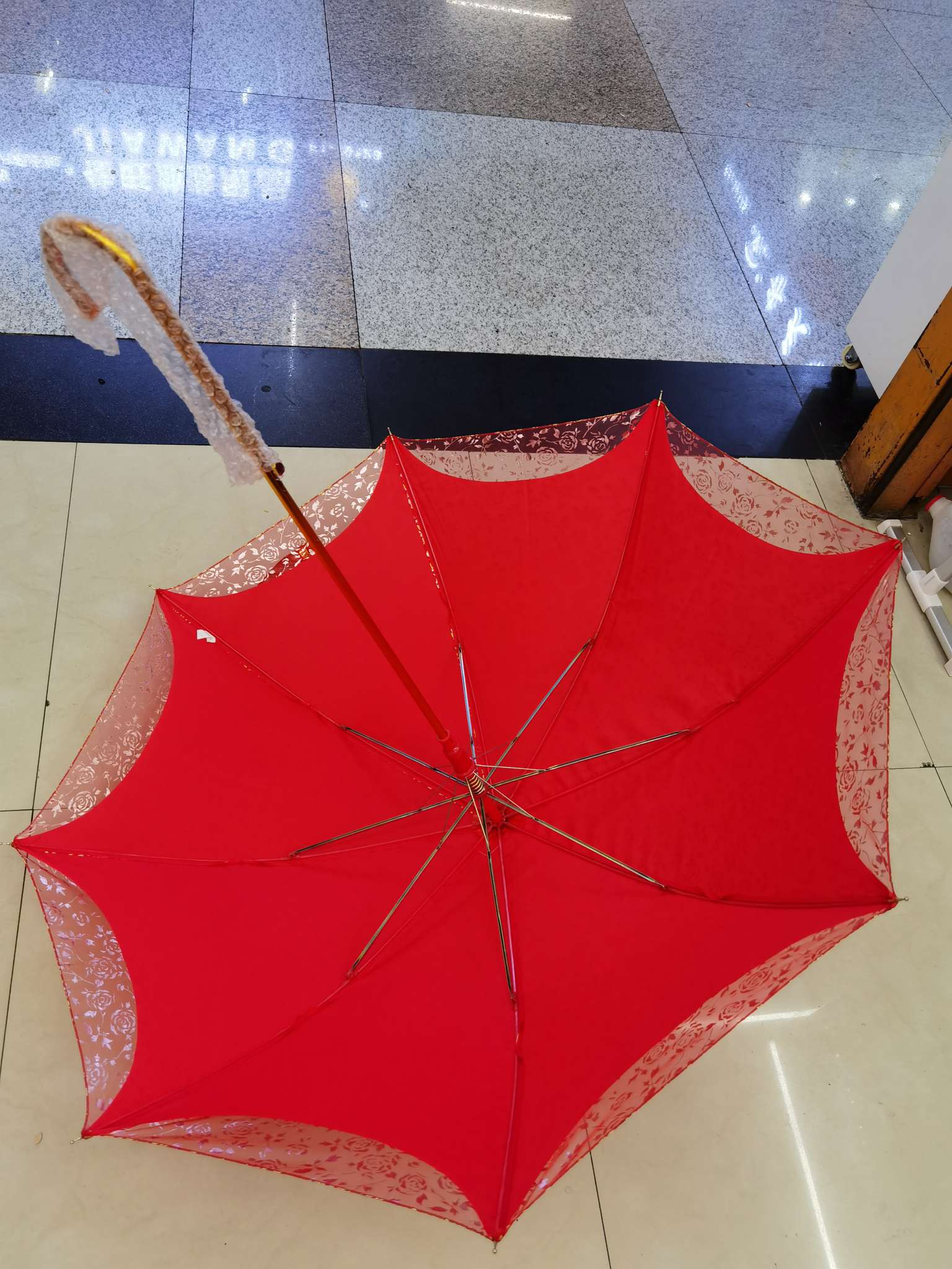 金杆双层玫瑰细节图