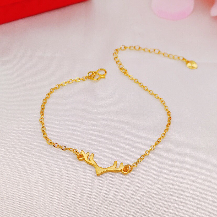 A deer has your company, sand face single-string bracelet