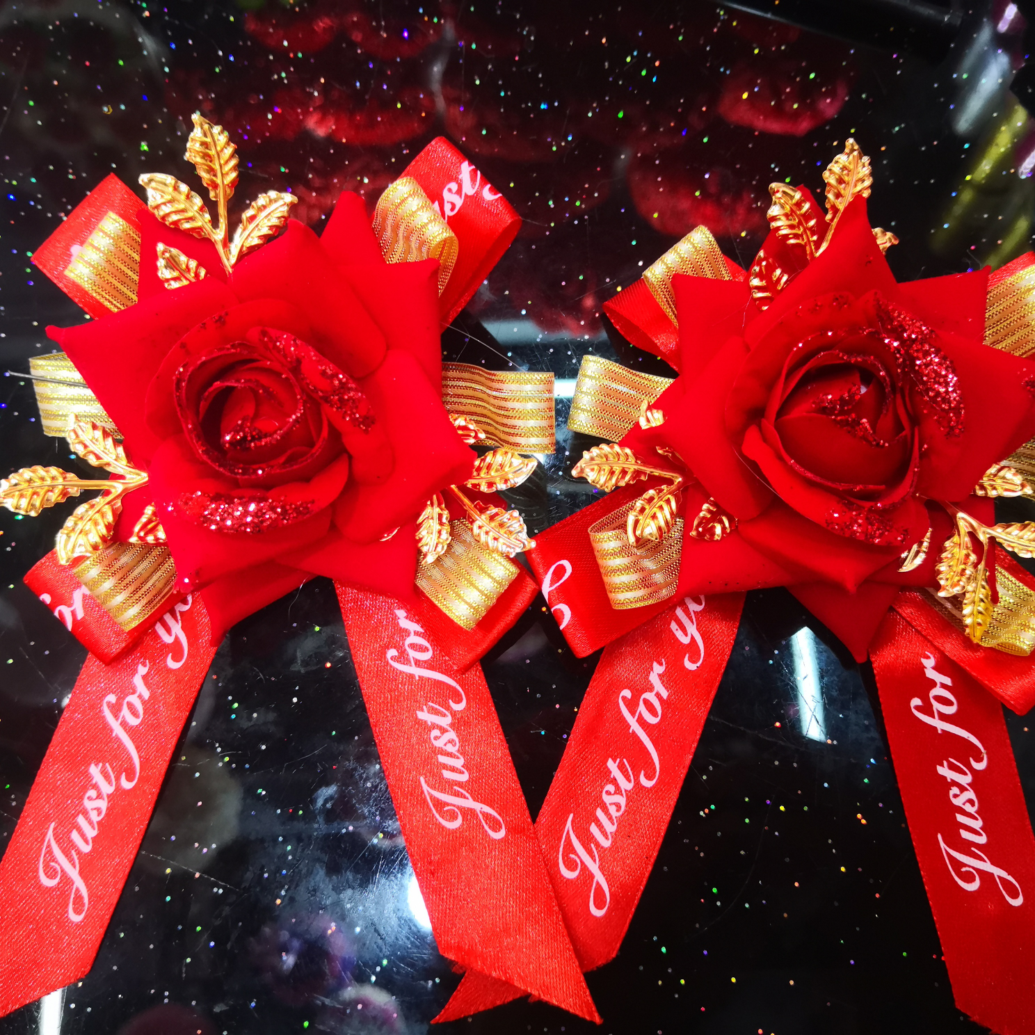 高档新娘新郎胸花婚礼花