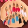 羽毛耳环，耳饰，波西米亚，民族风复古耳环，景区度假产品图