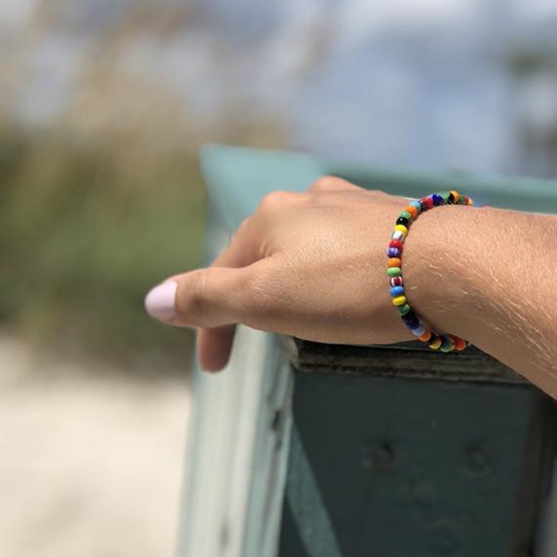 Rice bead handmade bracelet
