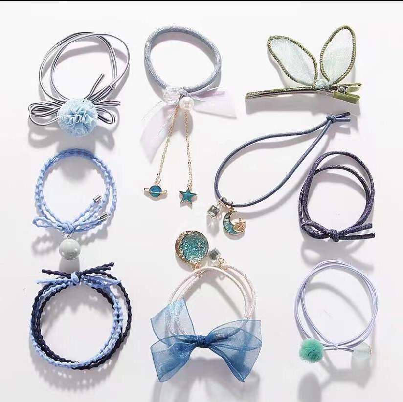 Starry Sky Blue 9-piece set