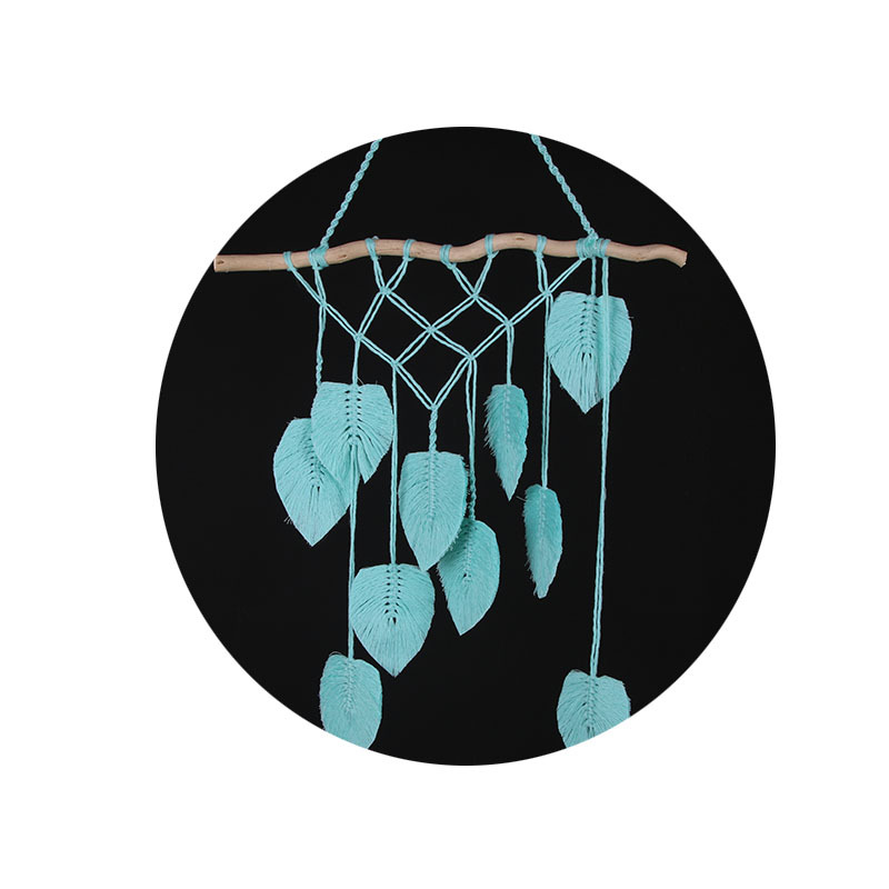 Dreamcatcher materials, wind chime, forest hanging ornaments, indoor dreamcatcher hanging ornaments, ceiling hanging items, diy for capturing girls' hearts details Picture