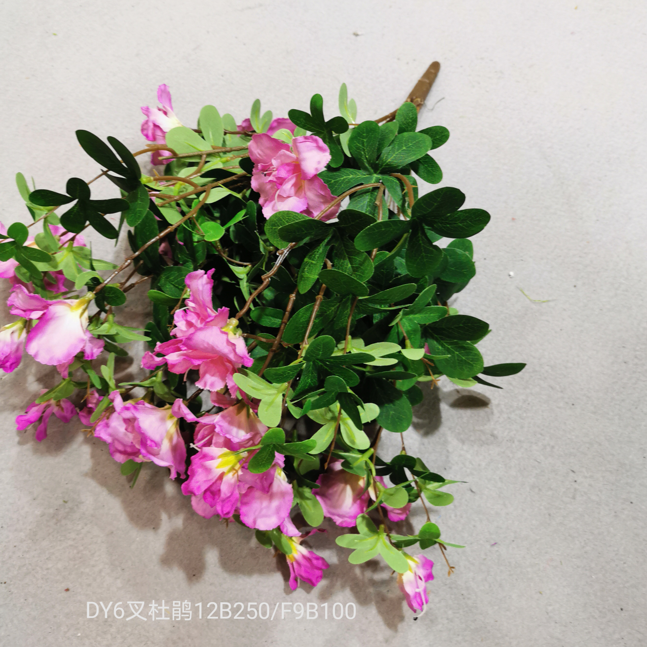 Rattan leaf plant artificial flower fake flower flower bonsai Living room Hotel wedding video decoration tree cuckoo leaf tree -3 thumbnail