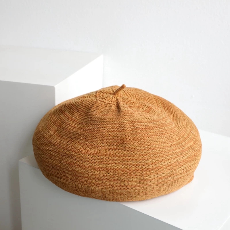 七月林 夏季贝雷帽女薄款透气日本蓓蕾帽网红款帽子