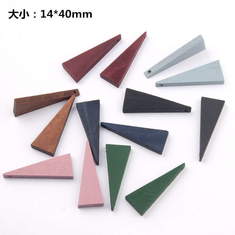 Solid wood Yangtze River Delta wood ear ring accessories Application Scenario