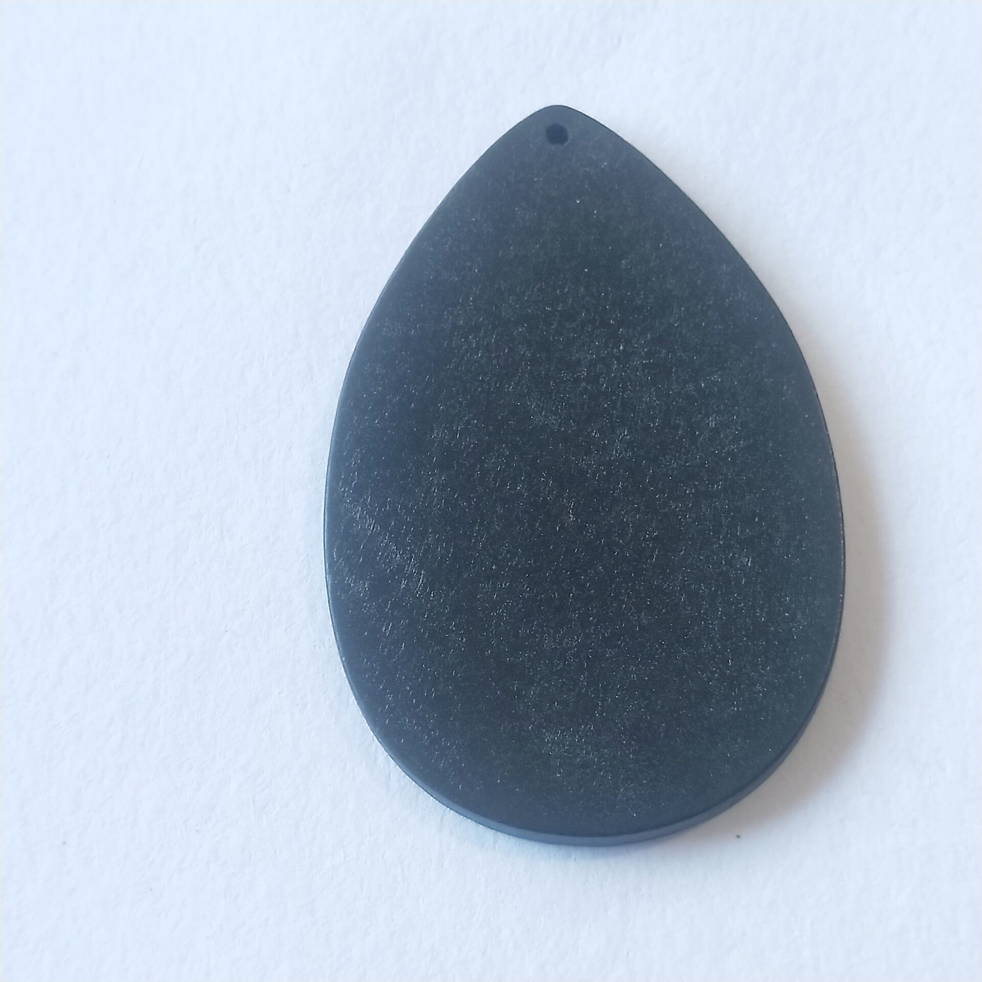 DIY wooden minimalist earring accessories, Korean retro jewelry, single-hole teardrop-shaped earring material made of raw wood Specification image