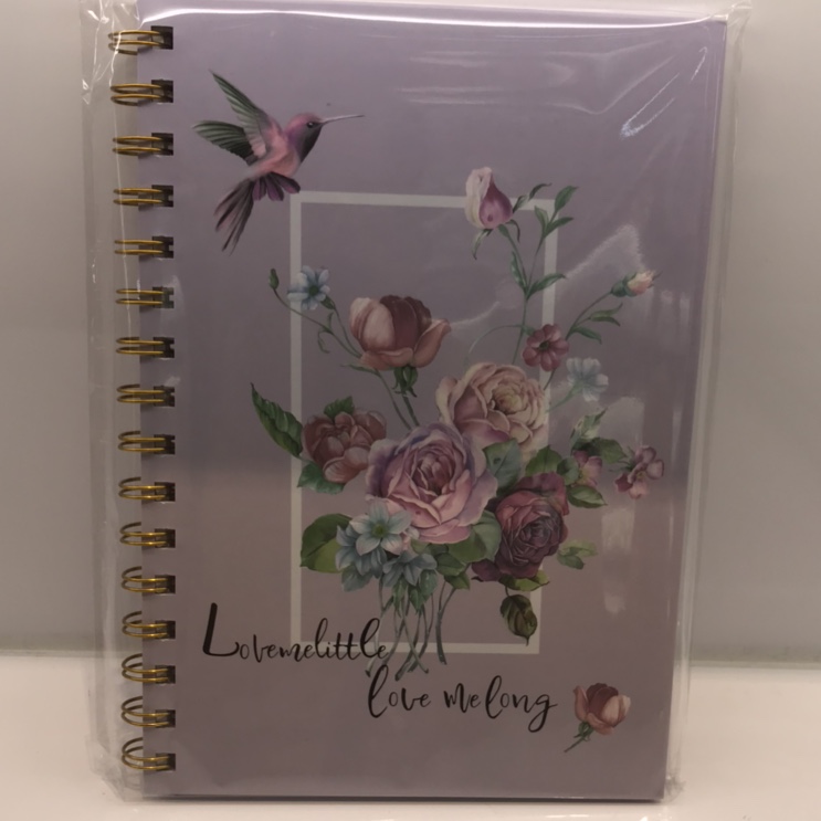 Purple bird coil book thumbnail