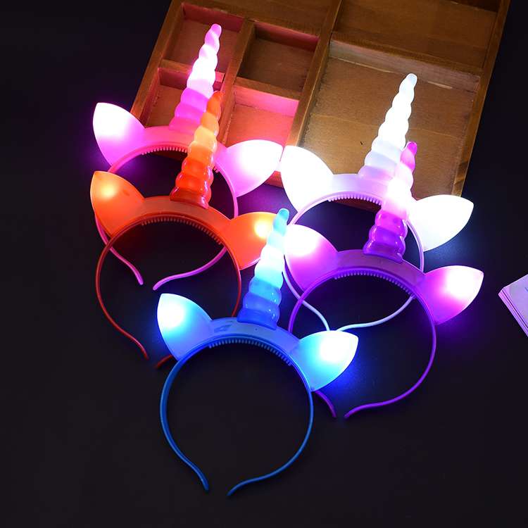 网红少女心Ins同款儿童猫耳朵独角兽生日发箍发卡公主头箍头饰6细节图