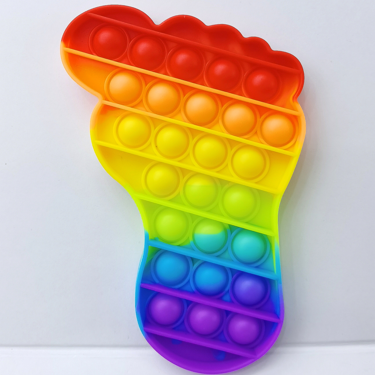 Pies pies arco iris burbuja diversión ocio entretenimiento descompresión