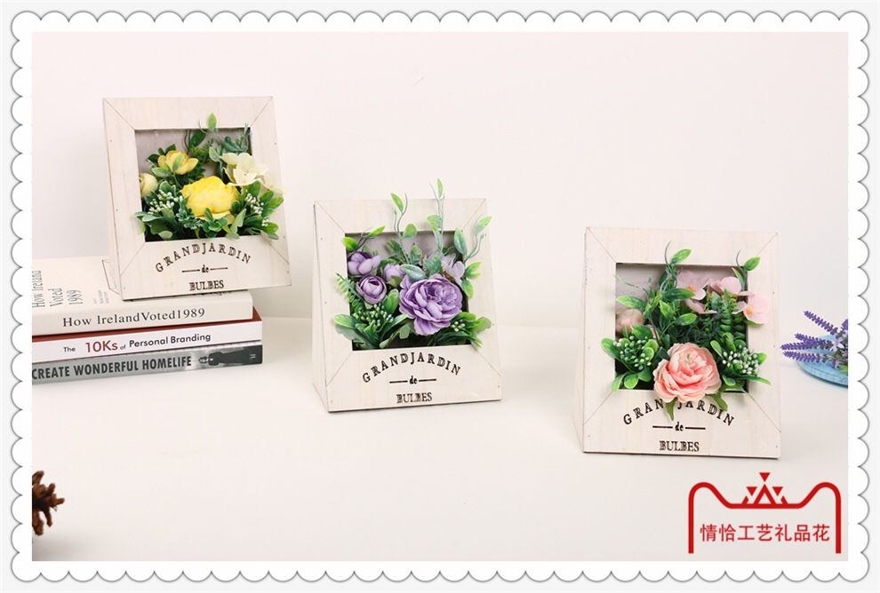 Nueva simulación floral furniture decoration punch props boda shooting punch props Item Picture