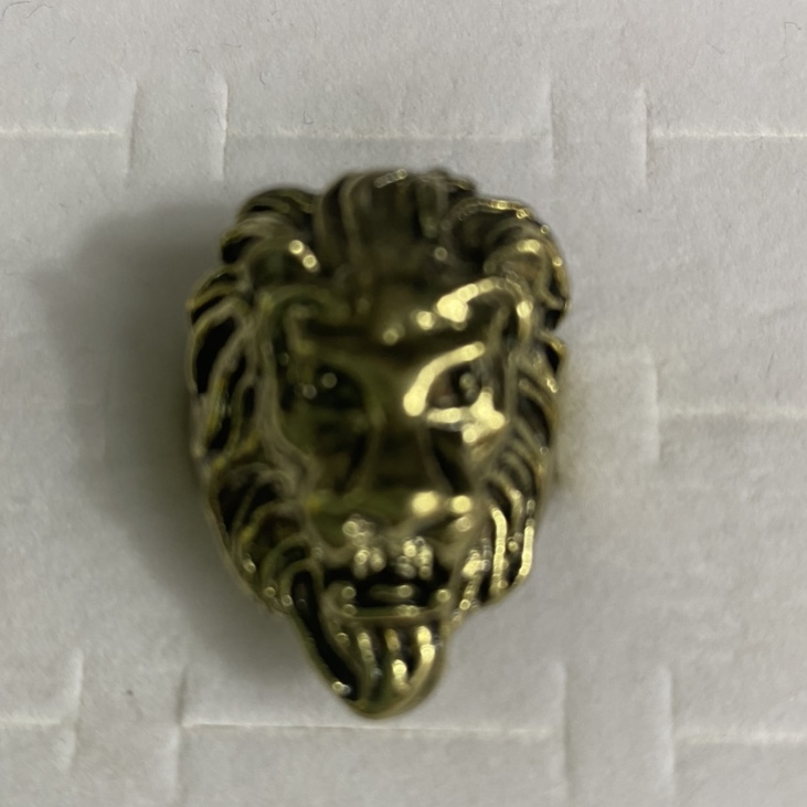 电古金鬼头系统仿古流行时尚风格男女可带戒指12号