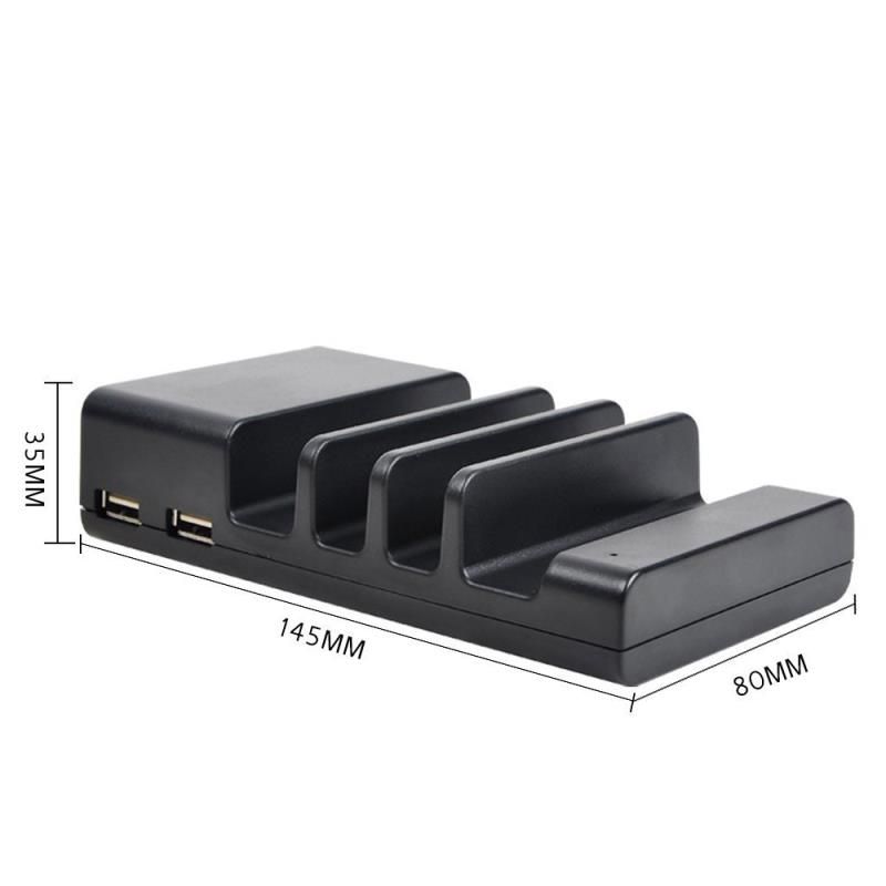 Multi-port USB charger, multi-functional charging stand, charging base, mobile phone stand details Picture