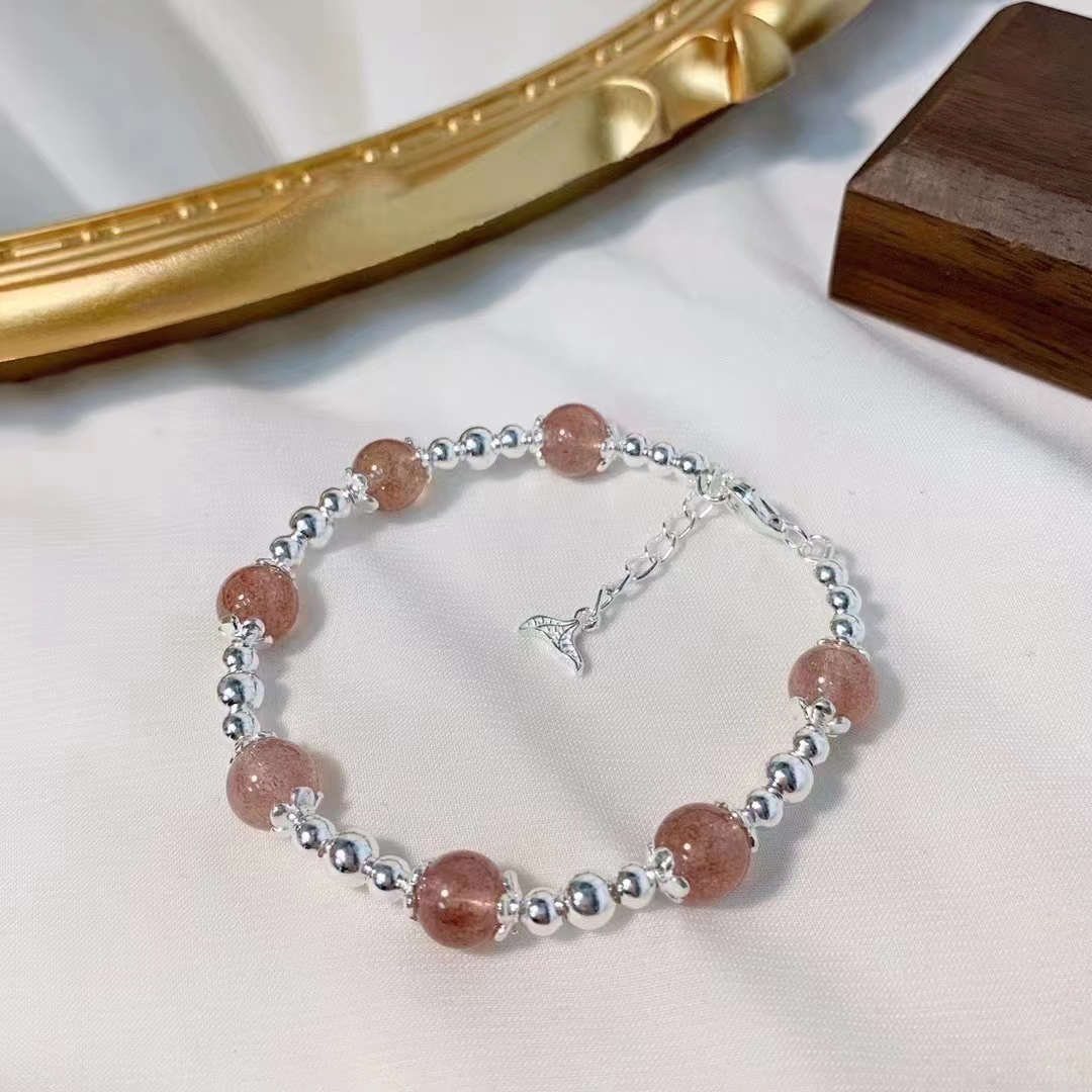 纯银水晶手链29