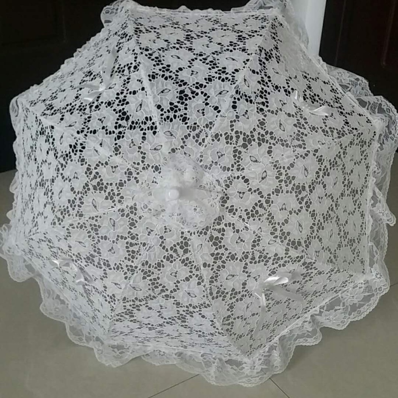 蕾丝伞9