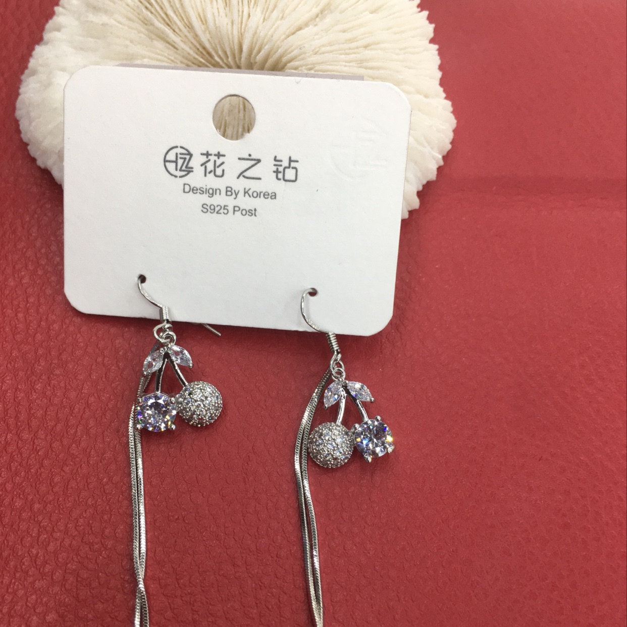 Cherry earrings