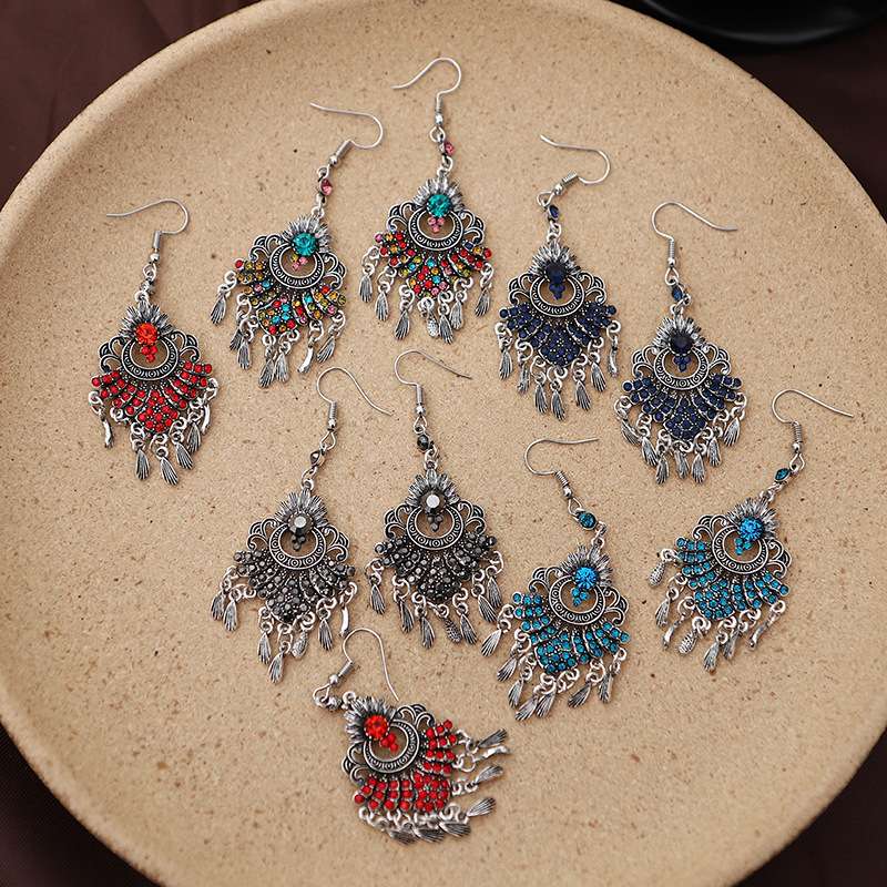 Trendy, versatile, simple and elegant earrings for ladies, Bohemian bestsellers 66 Ya Xin earrings details Picture