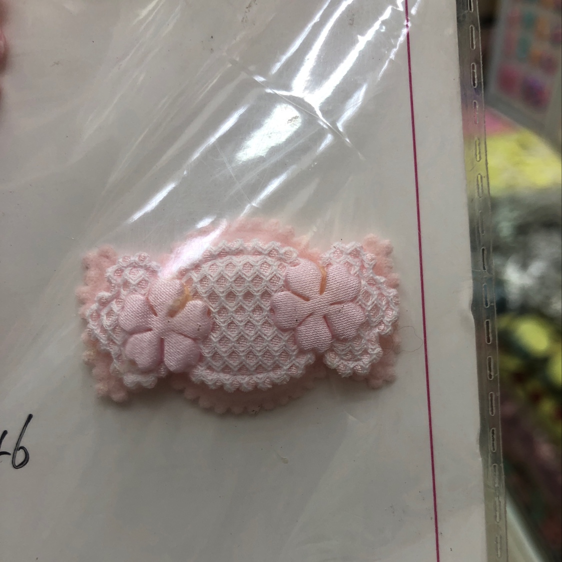 Candy style autumn and winter plush flower duckbill sandwich new forest-themed detail image 1