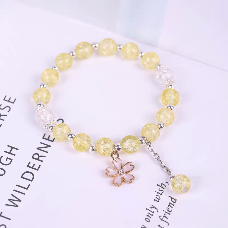 Ice crack bracelet