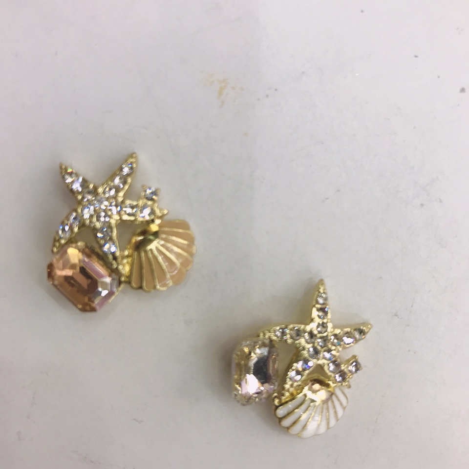 Shell sea star diamond