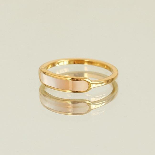 Chenglong Jewelry's 2021 new exquisite, simple and elegant mother-of-pearl ring is a versatile, unique and retro ring for women, CL01072-20 Specification image