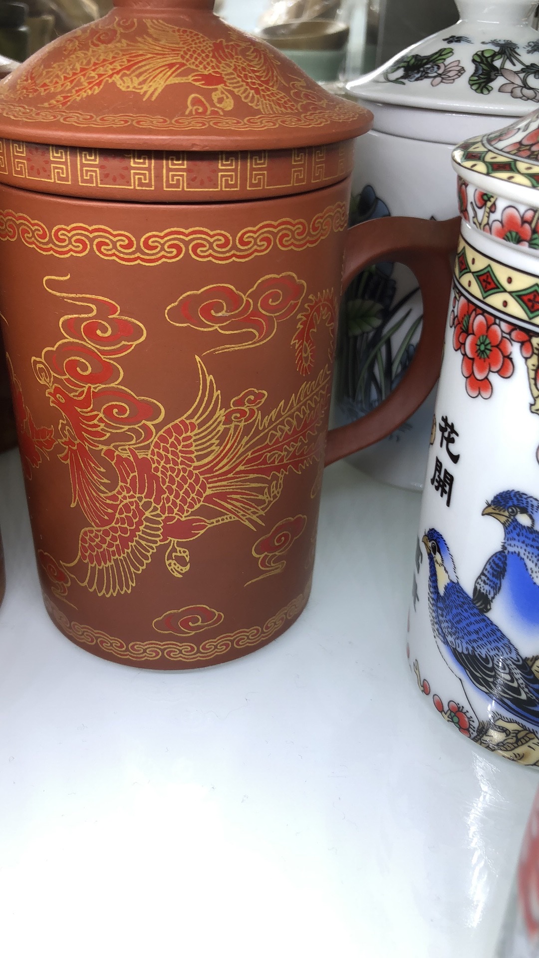 紫砂马克杯，单杯产品图