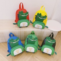 儿童包包韩版新款恐龙男童双肩包卡通可爱防走失宝宝幼儿园小背包