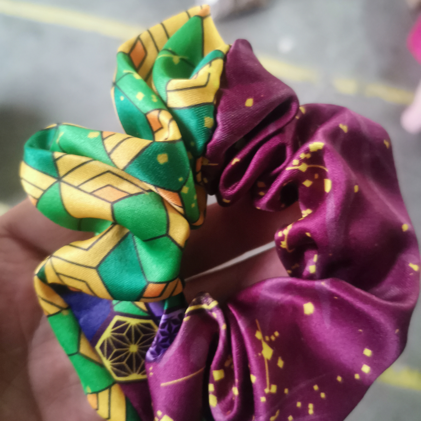 Anime scrunchie