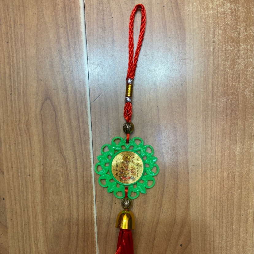 Lace-green five blessings Guan Yin statue