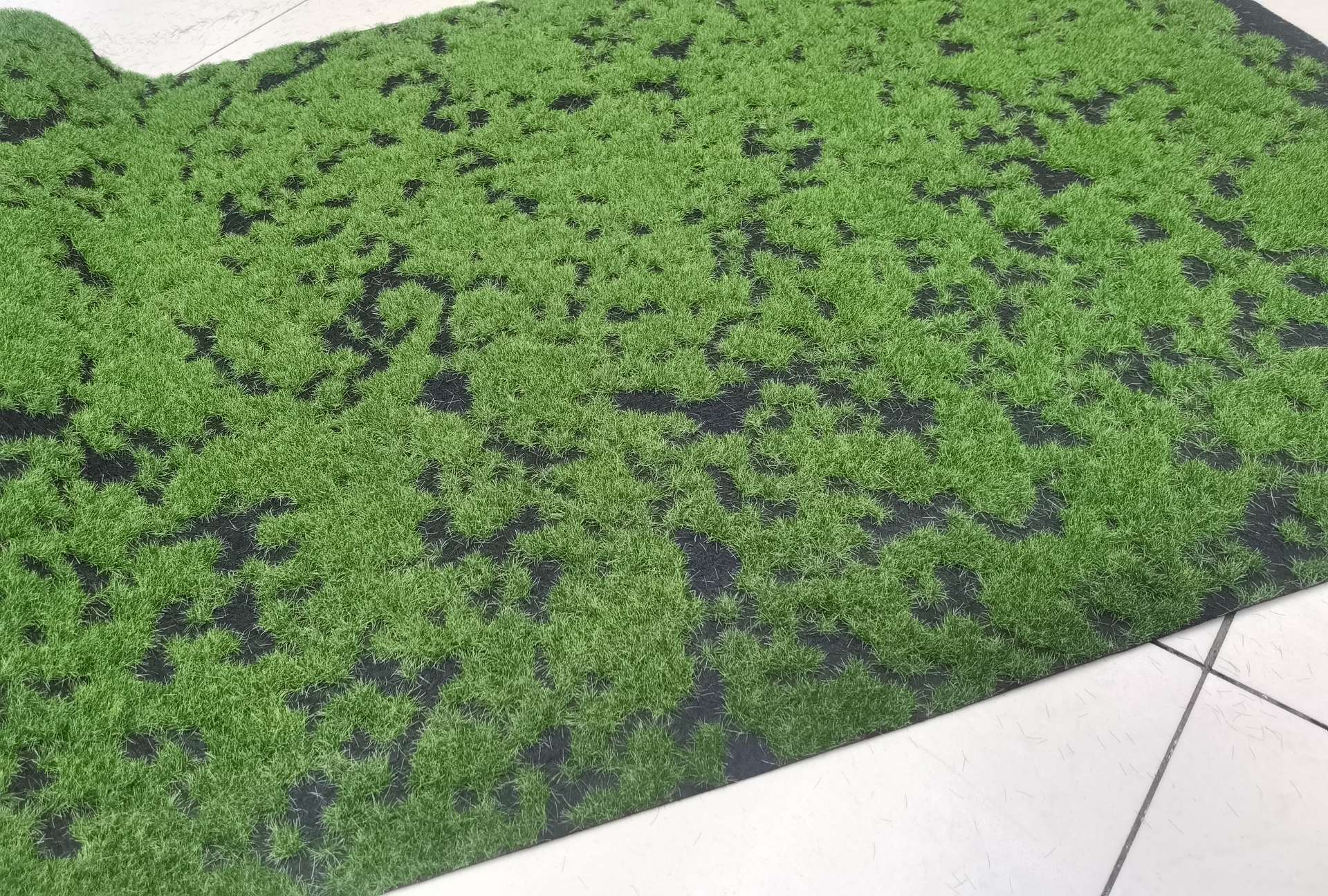 Velvet grass artificial landscape micro-landscape sand table display model decoration toy display photo background Internet celebrity photo D Moss mixed green Item Picture