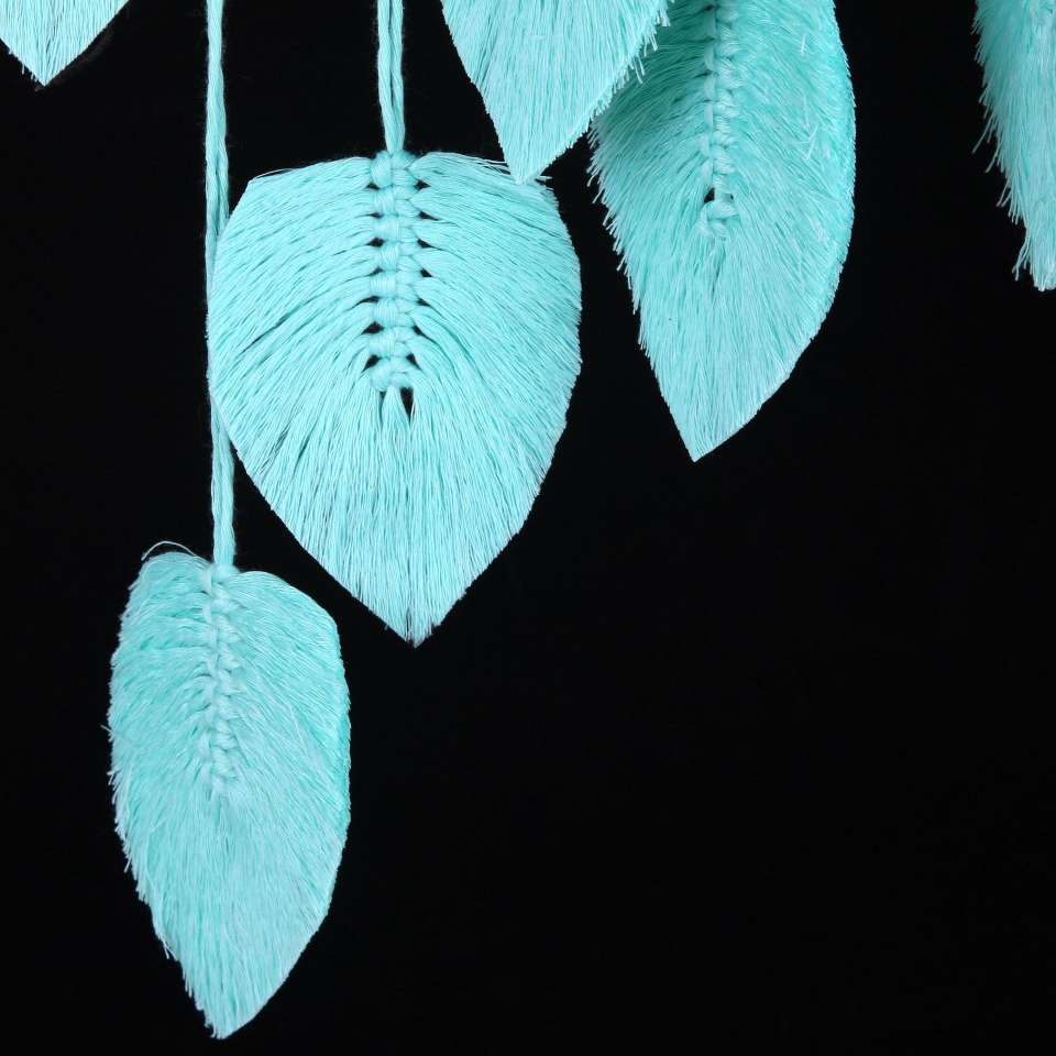 Dreamcatcher materials, wind chime, forest hanging ornaments, indoor dreamcatcher hanging ornaments, ceiling hanging items, diy for capturing girls' hearts Item Picture