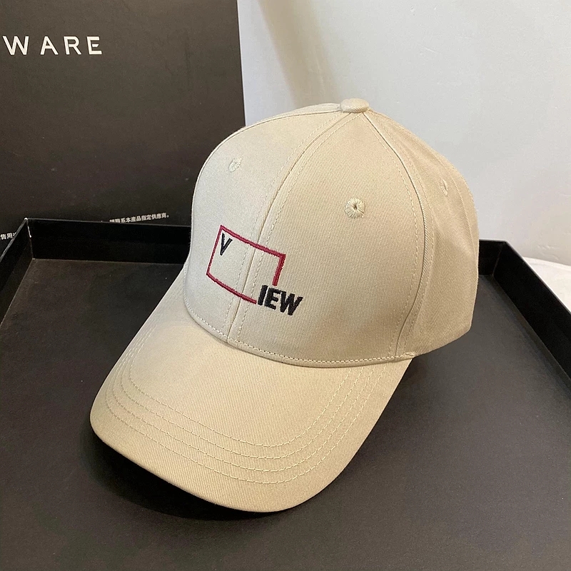 韩国街头潮牌帽子春夏女情侣款时尚棒球帽显脸小百搭刺绣鸭舌帽02