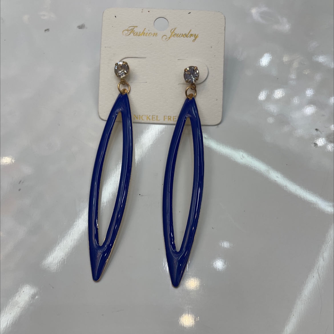 Fashion trend iron earrings products