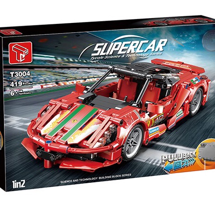 T3004 Pull-back Ferrari, 419 PCS