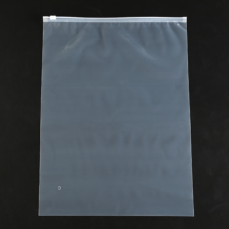 Transparent zipper bag, 20*28 pairs, 8 threads detail image 3