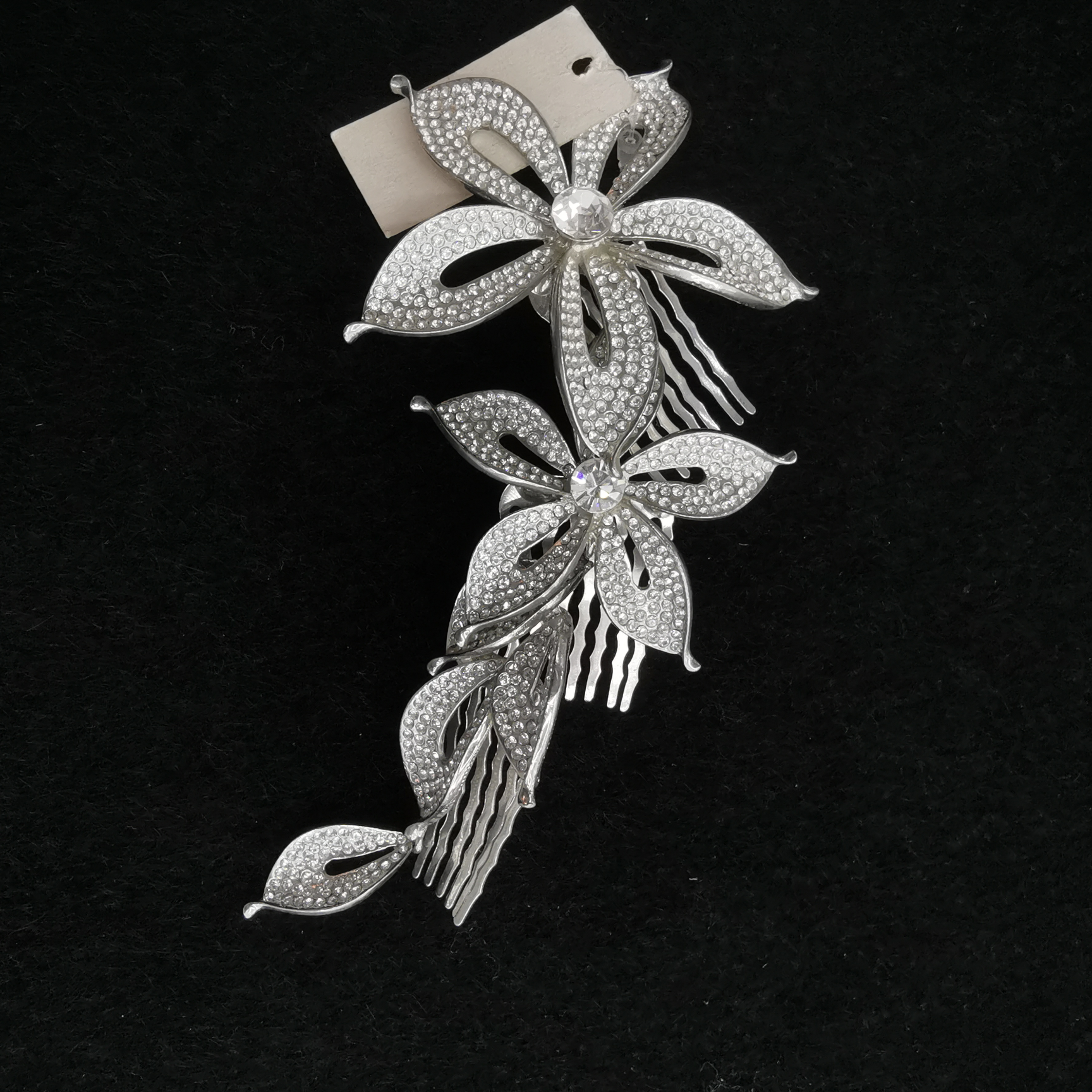 Fresh handmade hair comb European and American bridal hair accessories Wedding accessories Leaves flowers