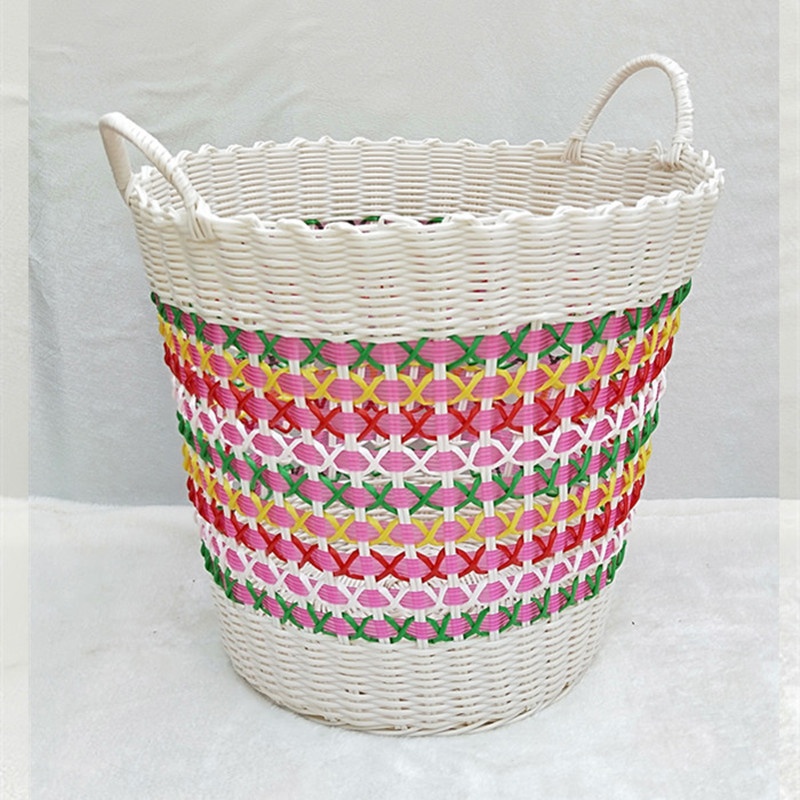 脏衣服收纳筐脏衣篮 家用装放衣物的篮子脏衣篓寝室 宿舍洗衣桶娄详情图2